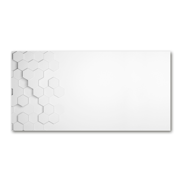 Quadro vetro Sfondo esagonale