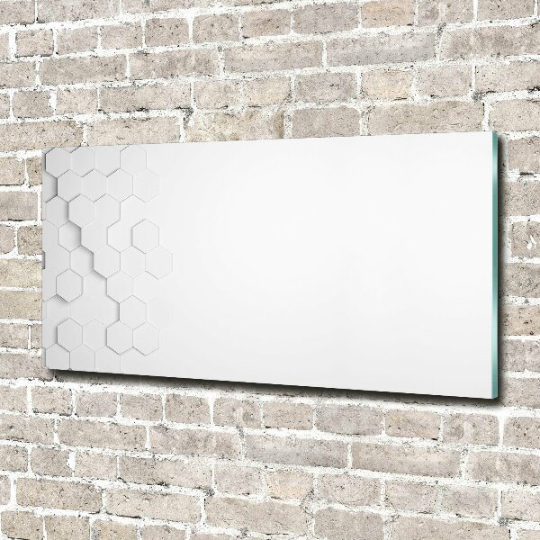 Quadro vetro Sfondo esagonale