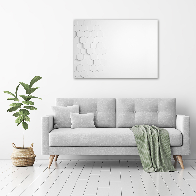 Quadro vetro Sfondo esagonale