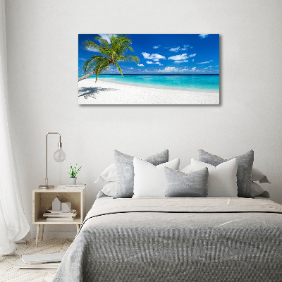Quadro vetro Spiaggia tropicale