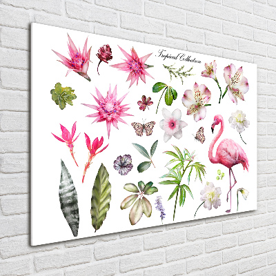 Quadro su vetro Collezione tropicale