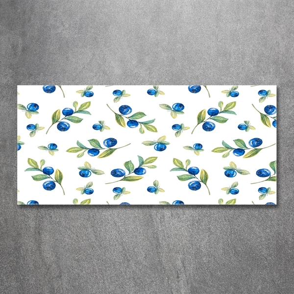 Quadro vetro Mirtilli