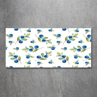 Quadro vetro Mirtilli