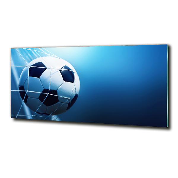 Quadro in verde La palla è in porta