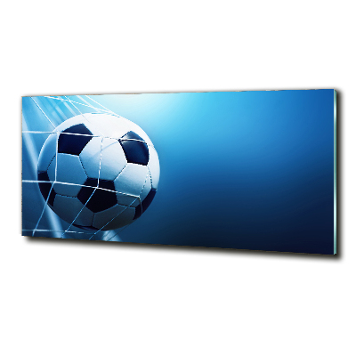 Quadro in verde La palla è in porta