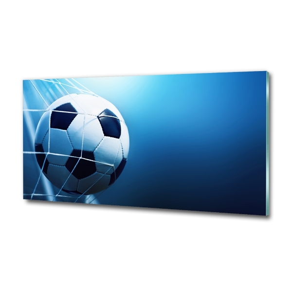 Quadro in verde La palla è in porta