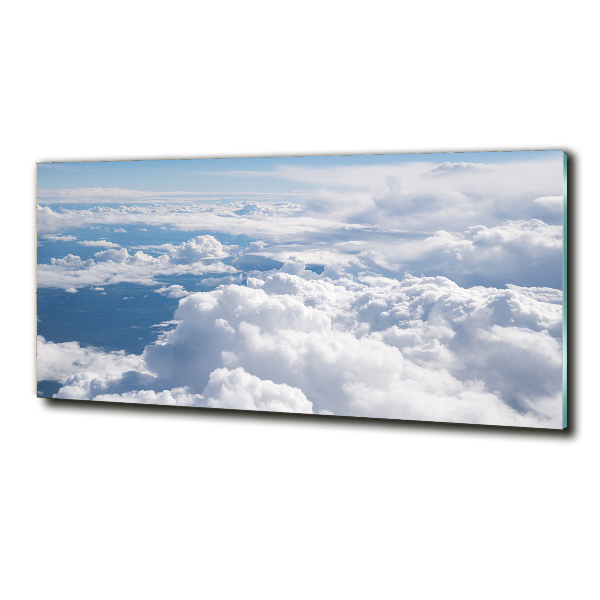Quadro vetro Vista dall'aereo