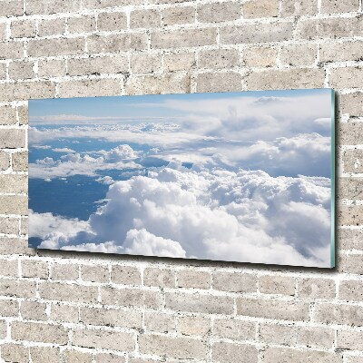 Quadro vetro Vista dall'aereo