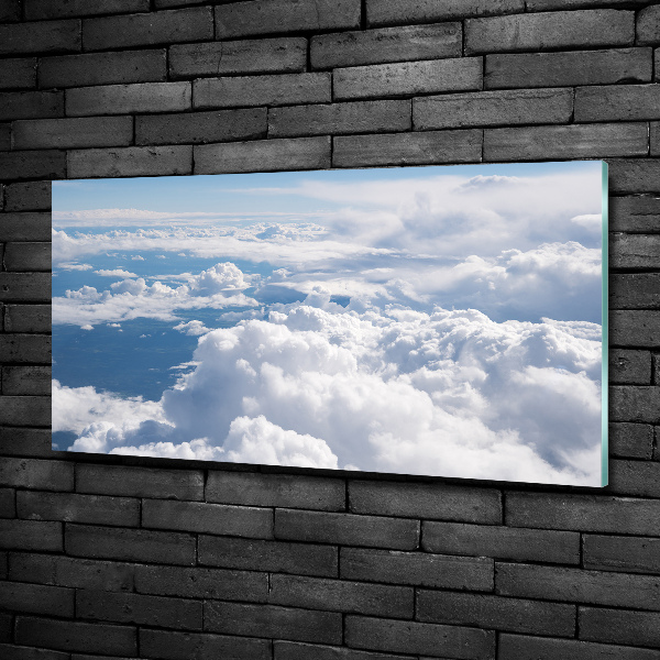 Quadro vetro Vista dall'aereo