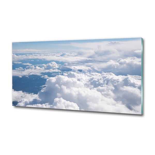 Quadro vetro Vista dall'aereo