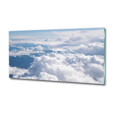 Quadro vetro Vista dall'aereo