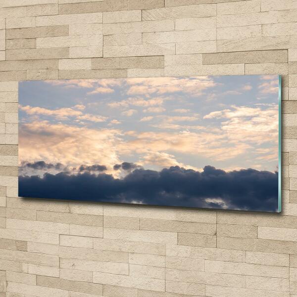 Quadro in vetro Nuvole nel cielo