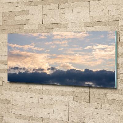 Quadro in vetro Nuvole nel cielo