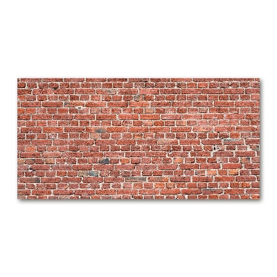 Quadro in verde Muro di mattoni