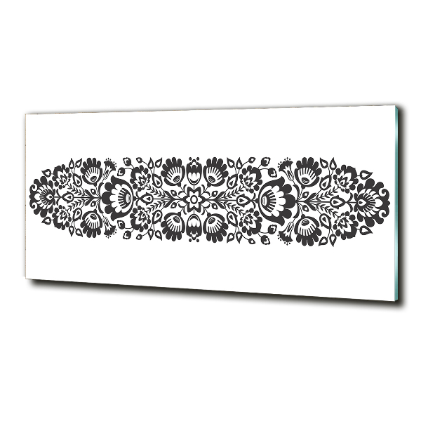 Quadro in verde Fiori popolari