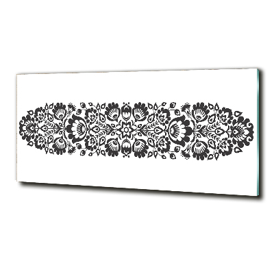 Quadro in verde Fiori popolari