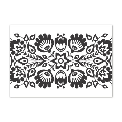 Quadro in verde Fiori popolari