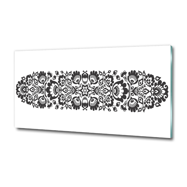 Quadro in verde Fiori popolari