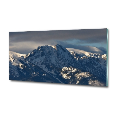 Quadro in verde Giewont in inverno