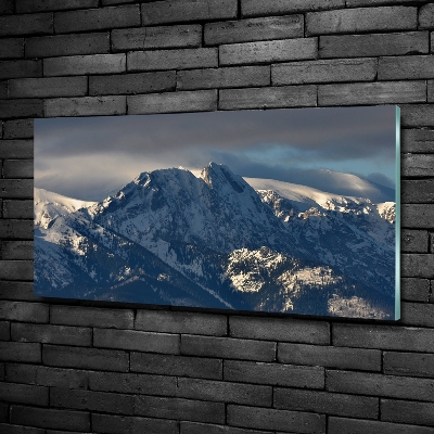 Quadro in verde Giewont in inverno