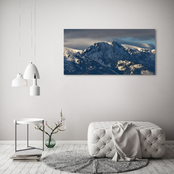 Quadro in verde Giewont in inverno