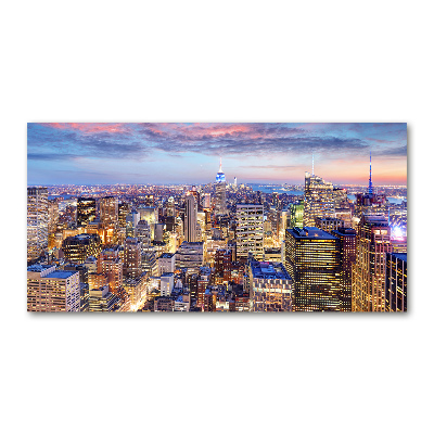 Quadro vetro New York