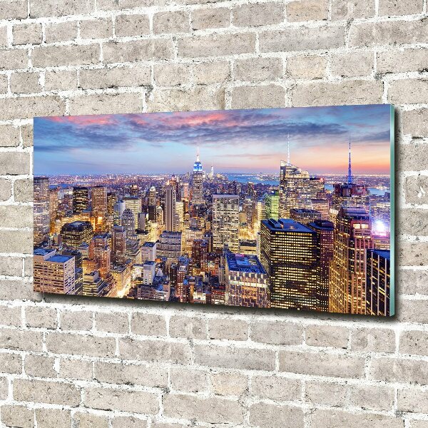Quadro vetro New York