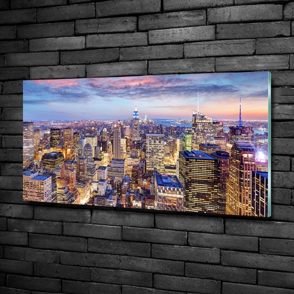 Quadro vetro New York