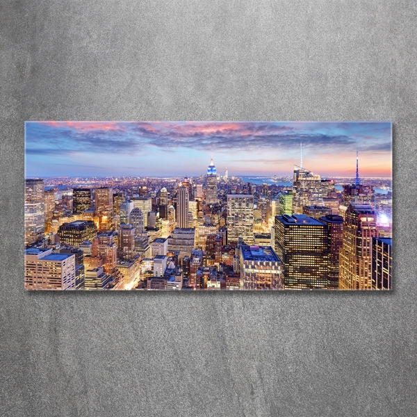 Quadro vetro New York