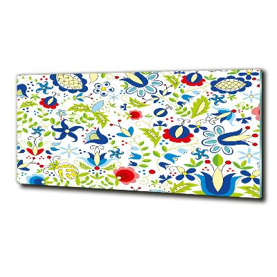 Quadro su vetro Modello etnico