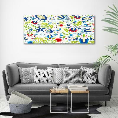 Quadro su vetro Modello etnico