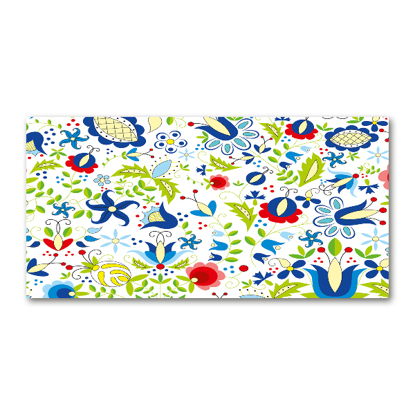 Quadro su vetro Modello etnico