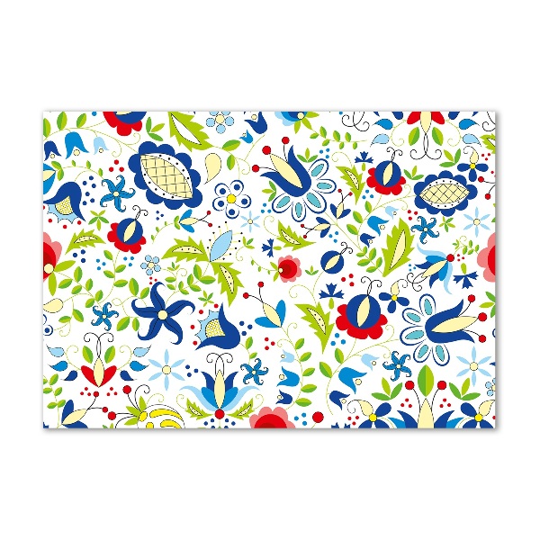 Quadro su vetro Modello etnico