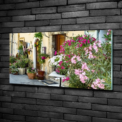 Quadro in verde Le strade di Francia