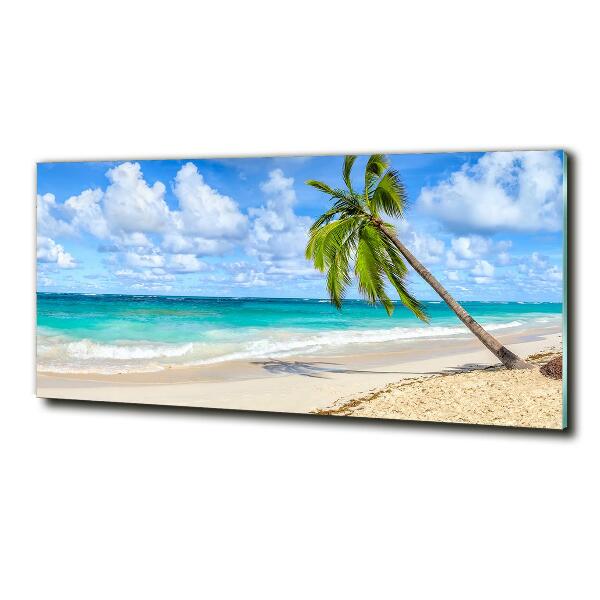 Quadro vetro Spiaggia tropicale