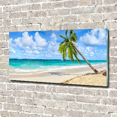 Quadro vetro Spiaggia tropicale