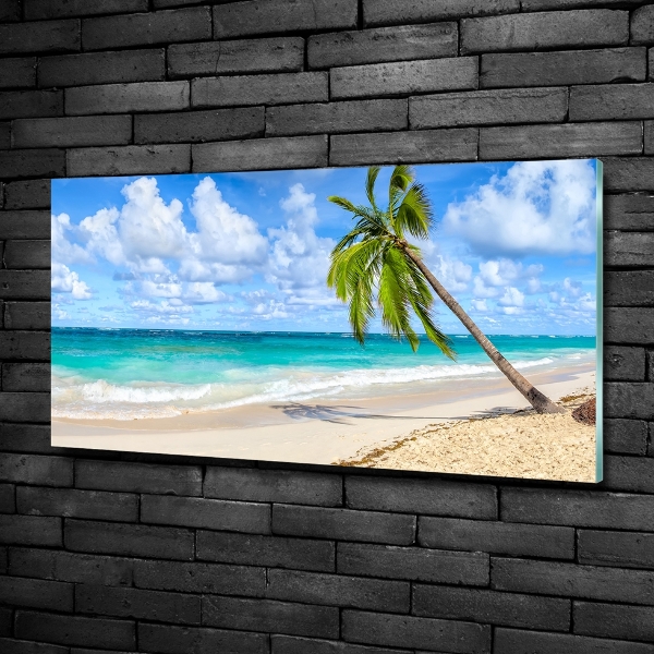 Quadro vetro Spiaggia tropicale