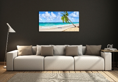 Quadro vetro Spiaggia tropicale