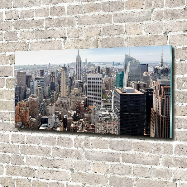Quadro su vetro New York