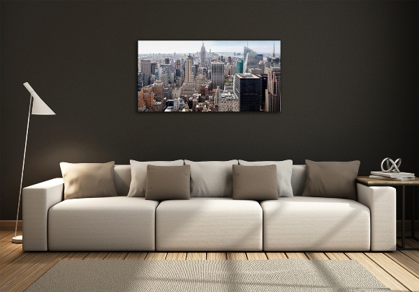 Quadro su vetro New York