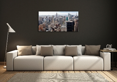 Quadro su vetro New York