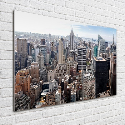 Quadro su vetro New York