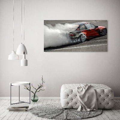 Quadro su vetro Pista da drift