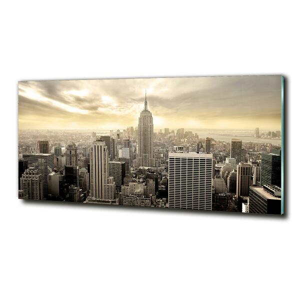 Quadro su vetro Manhattan, New York
