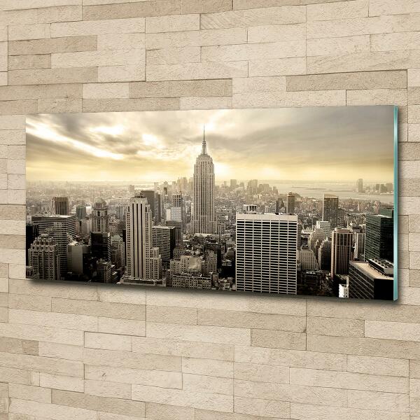 Quadro su vetro Manhattan, New York