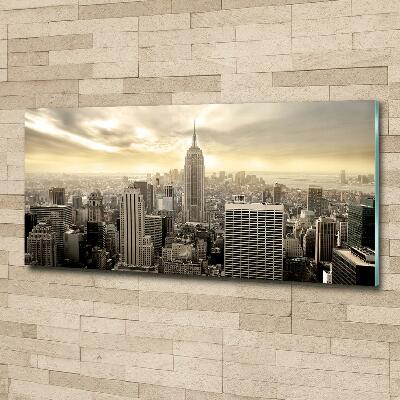 Quadro su vetro Manhattan, New York
