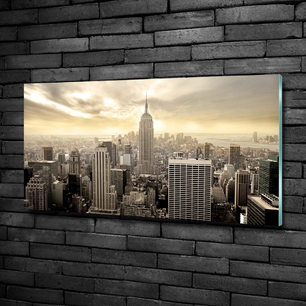 Quadro su vetro Manhattan, New York