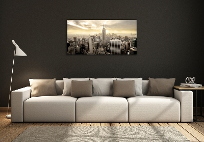 Quadro su vetro Manhattan, New York