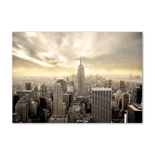 Quadro su vetro Manhattan, New York