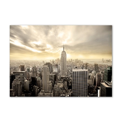 Quadro su vetro Manhattan, New York